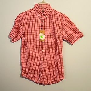 Men's short sleeve dress shirt